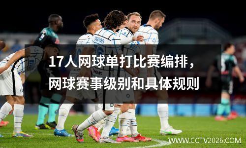 17人网球单打比赛编排，网球赛事级别和具体规则