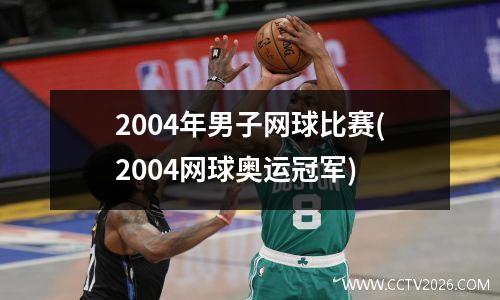 2004年男子网球比赛(2004网球奥运冠军)