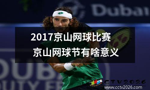 2017京山网球比赛 京山网球节有啥意义