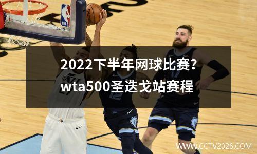 2022下半年网球比赛？wta500圣迭戈站赛程