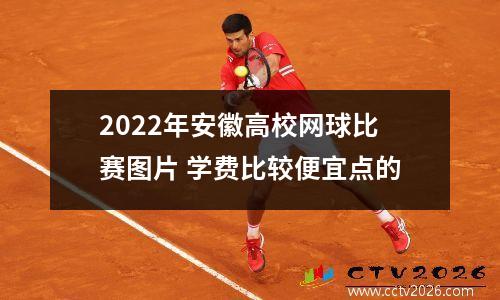 2022年安徽高校网球比赛图片 学费比较便宜点的