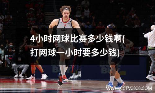 4小时网球比赛多少钱啊(打网球一小时要多少钱)