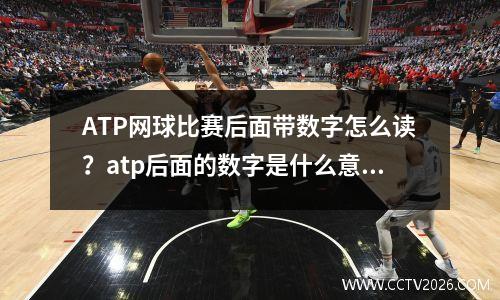ATP网球比赛后面带数字怎么读？atp后面的数字是什么意思