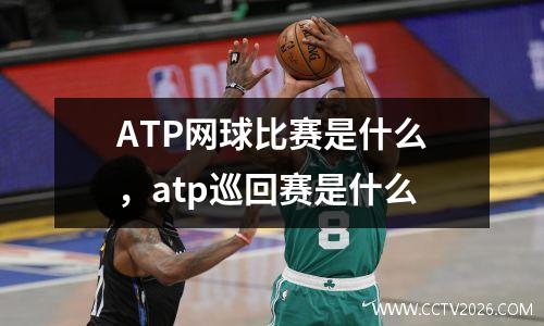 ATP网球比赛是什么，atp巡回赛是什么