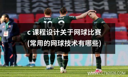 c 课程设计关于网球比赛(常用的网球技术有哪些)