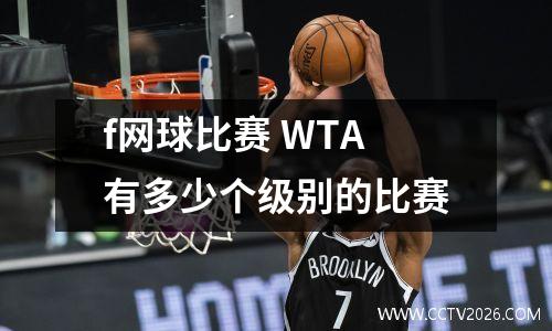 f网球比赛 WTA有多少个级别的比赛