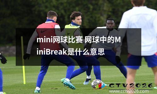 mini网球比赛 网球中的MiniBreak是什么意思