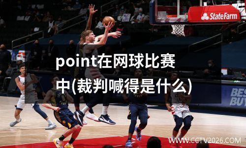 point在网球比赛中(裁判喊得是什么)