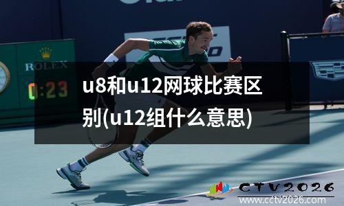 u8和u12网球比赛区别(u12组什么意思)