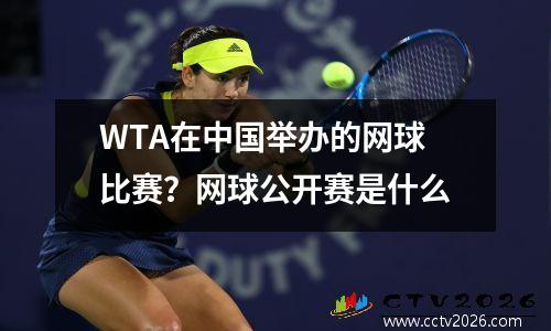 WTA在中国举办的网球比赛？网球公开赛是什么
