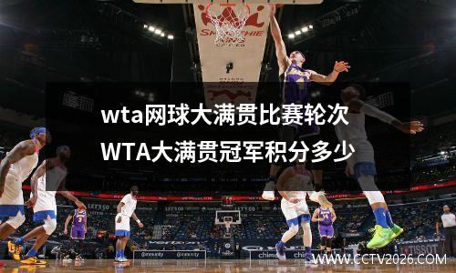 wta网球大满贯比赛轮次 WTA大满贯冠军积分多少