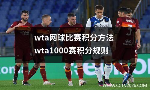 wta网球比赛积分方法 wta1000赛积分规则