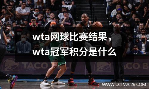wta网球比赛结果，wta冠军积分是什么