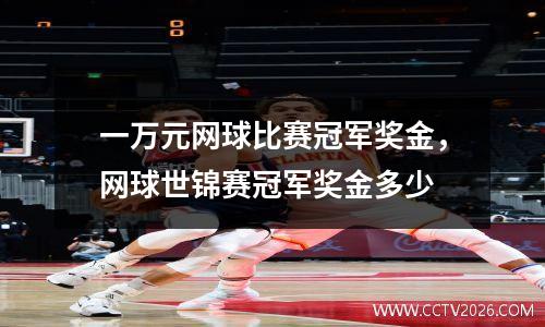 一万元网球比赛冠军奖金，网球世锦赛冠军奖金多少