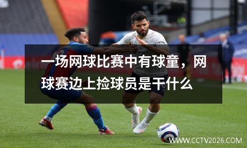 一场网球比赛中有球童，网球赛边上捡球员是干什么