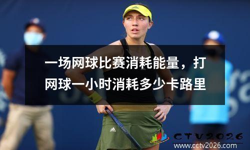 一场网球比赛消耗能量，打网球一小时消耗多少卡路里