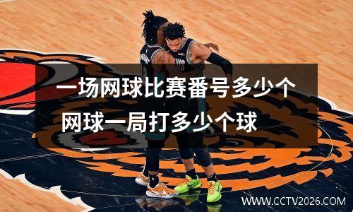 一场网球比赛番号多少个 网球一局打多少个球