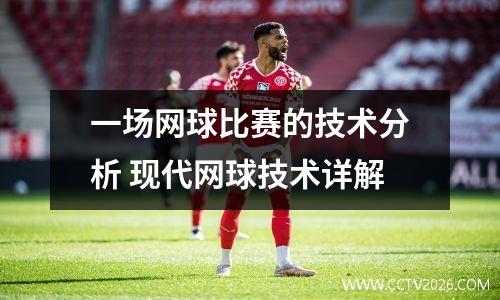 一场网球比赛的技术分析 现代网球技术详解