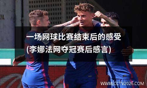 一场网球比赛结束后的感受(李娜法网夺冠赛后感言)