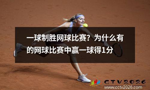 一球制胜网球比赛？为什么有的网球比赛中赢一球得1分