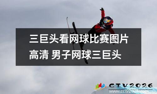 三巨头看网球比赛图片高清 男子网球三巨头