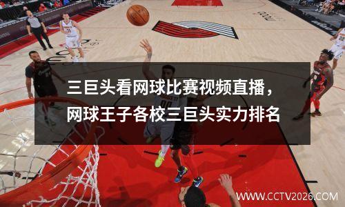 三巨头看网球比赛视频直播，网球王子各校三巨头实力排名