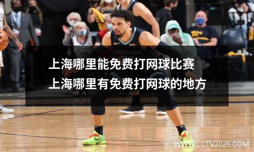上海哪里能免费打网球比赛 上海哪里有免费打网球的地方