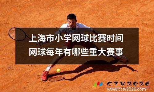 上海市小学网球比赛时间 网球每年有哪些重大赛事