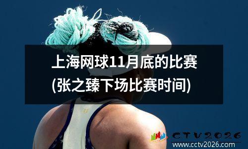 上海网球11月底的比赛(张之臻下场比赛时间)