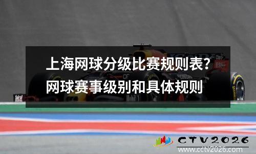 上海网球分级比赛规则表？网球赛事级别和具体规则