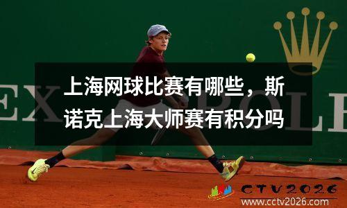 上海网球比赛有哪些，斯诺克上海大师赛有积分吗