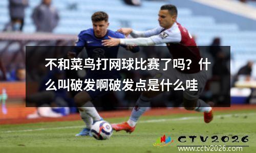 不和菜鸟打网球比赛了吗？什么叫破发啊破发点是什么哇