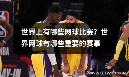 世界上有哪些网球比赛？世界网球有哪些重要的赛事