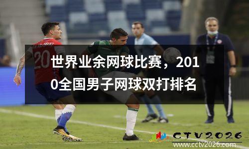 世界业余网球比赛，2010全国男子网球双打排名