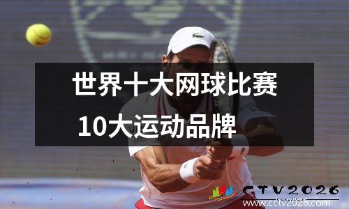 世界十大网球比赛 10大运动品牌