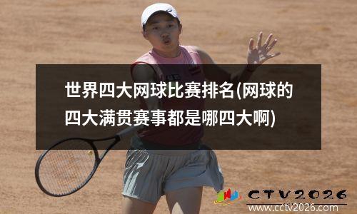 世界四大网球比赛排名(网球的四大满贯赛事都是哪四大啊)