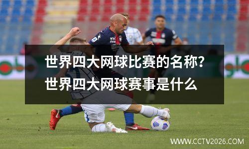 世界四大网球比赛的名称？世界四大网球赛事是什么