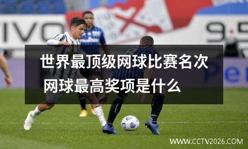世界最顶级网球比赛名次 网球最高奖项是什么