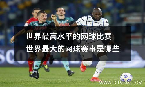 世界最高水平的网球比赛 世界最大的网球赛事是哪些