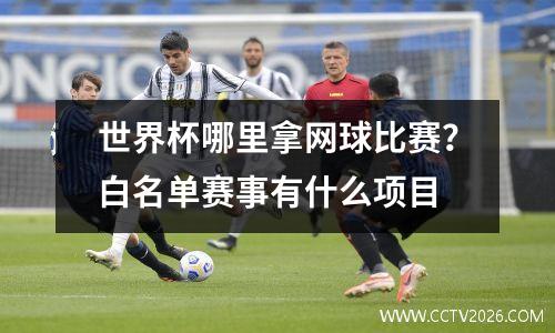 世界杯哪里拿网球比赛？白名单赛事有什么项目