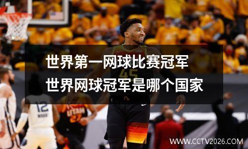 世界第一网球比赛冠军 世界网球冠军是哪个国家