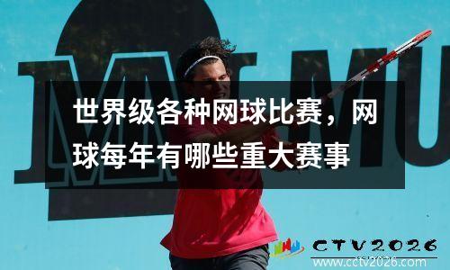 世界级各种网球比赛，网球每年有哪些重大赛事