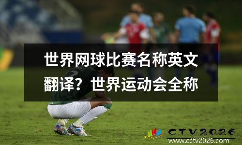 世界网球比赛名称英文翻译？世界运动会全称