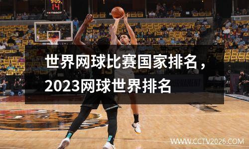 世界网球比赛国家排名，2023网球世界排名