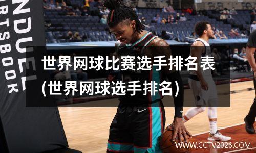 世界网球比赛选手排名表(世界网球选手排名)