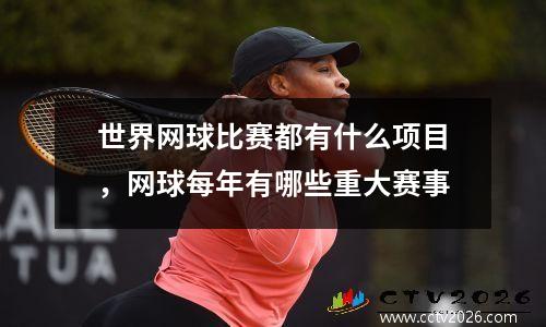 世界网球比赛都有什么项目，网球每年有哪些重大赛事