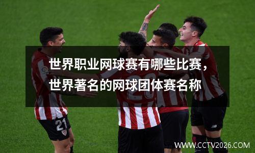 世界职业网球赛有哪些比赛，世界著名的网球团体赛名称