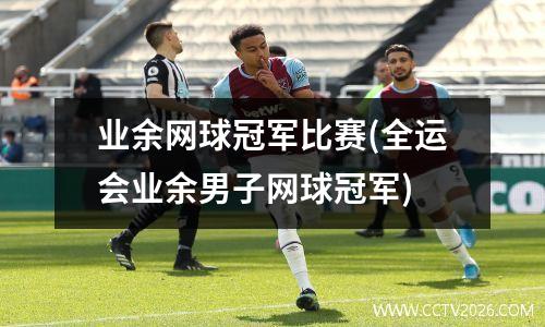 业余网球冠军比赛(全运会业余男子网球冠军)