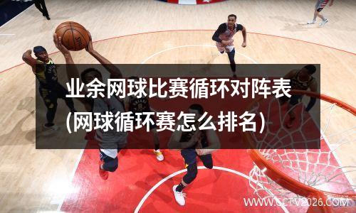 业余网球比赛循环对阵表(网球循环赛怎么排名)
