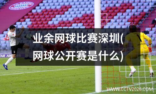 业余网球比赛深圳(网球公开赛是什么)